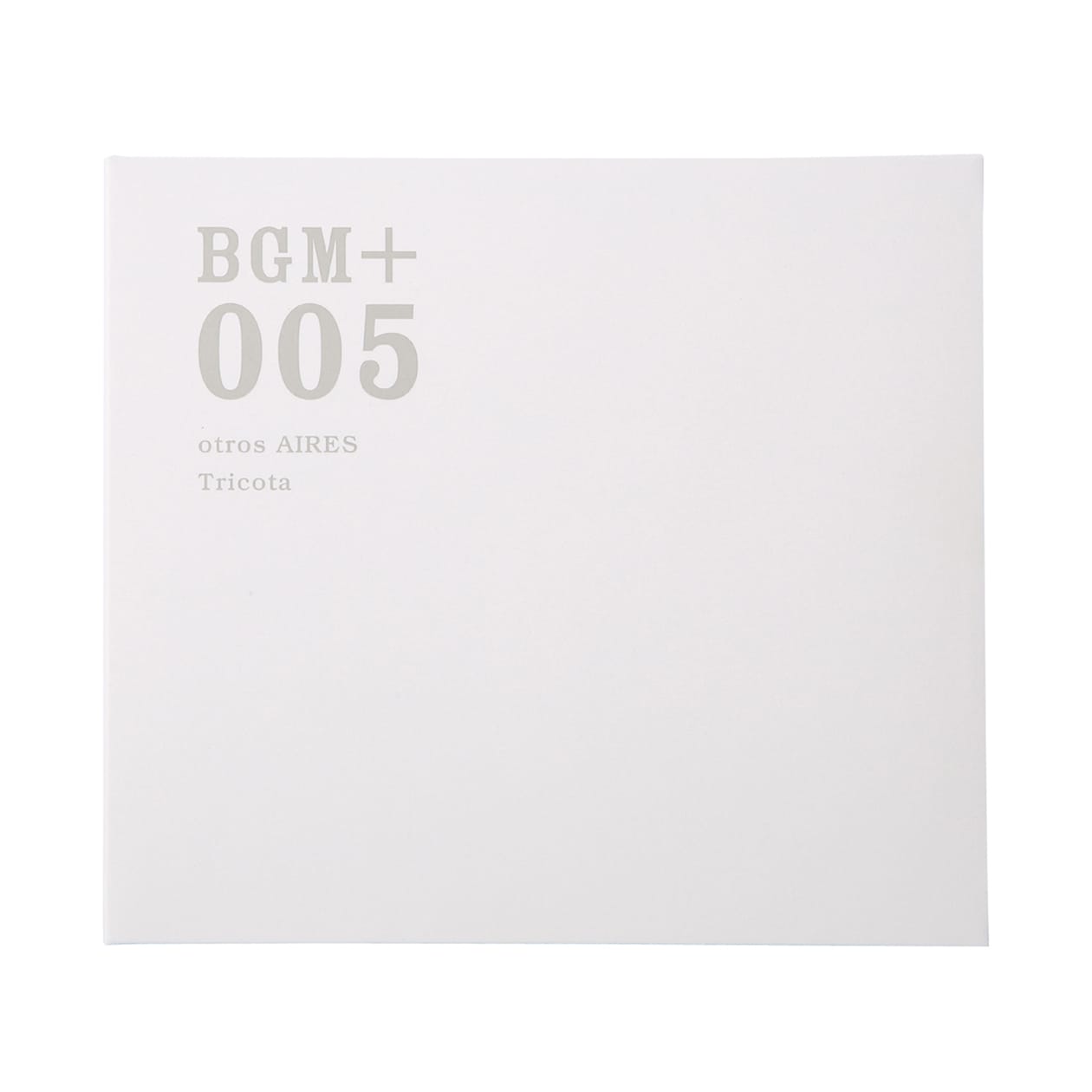 무인양품 일본 CD 음악 BGM +005 OTROS AIRES