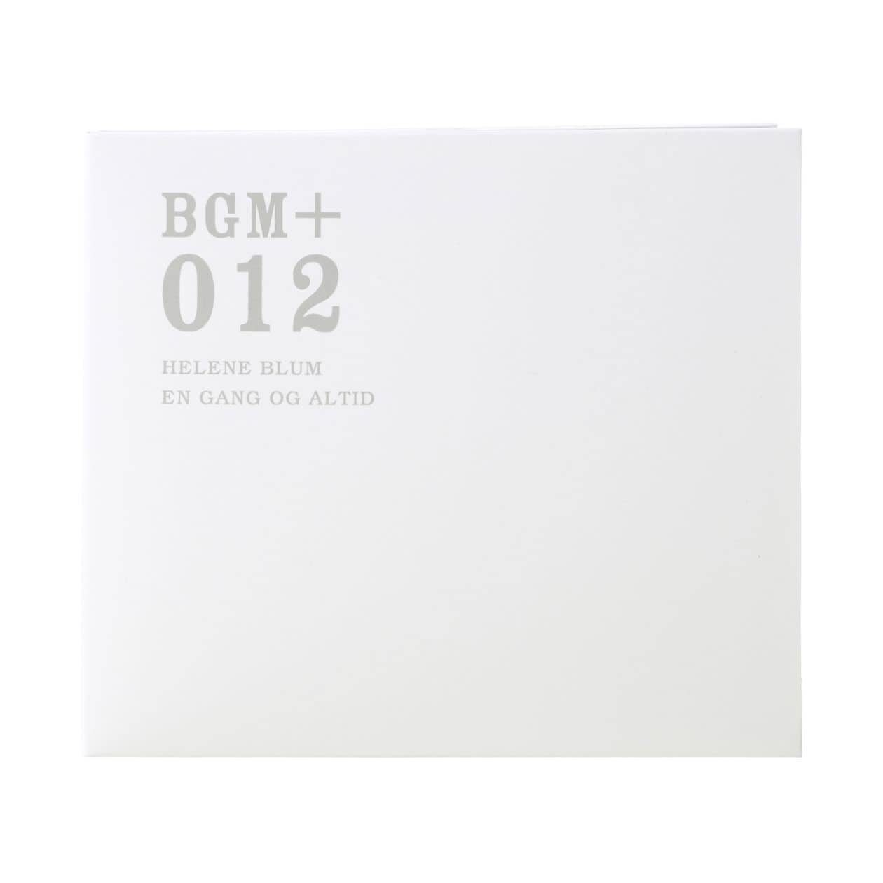 무인양품 일본 CD 음악 BGM +012 HELENE BLUM