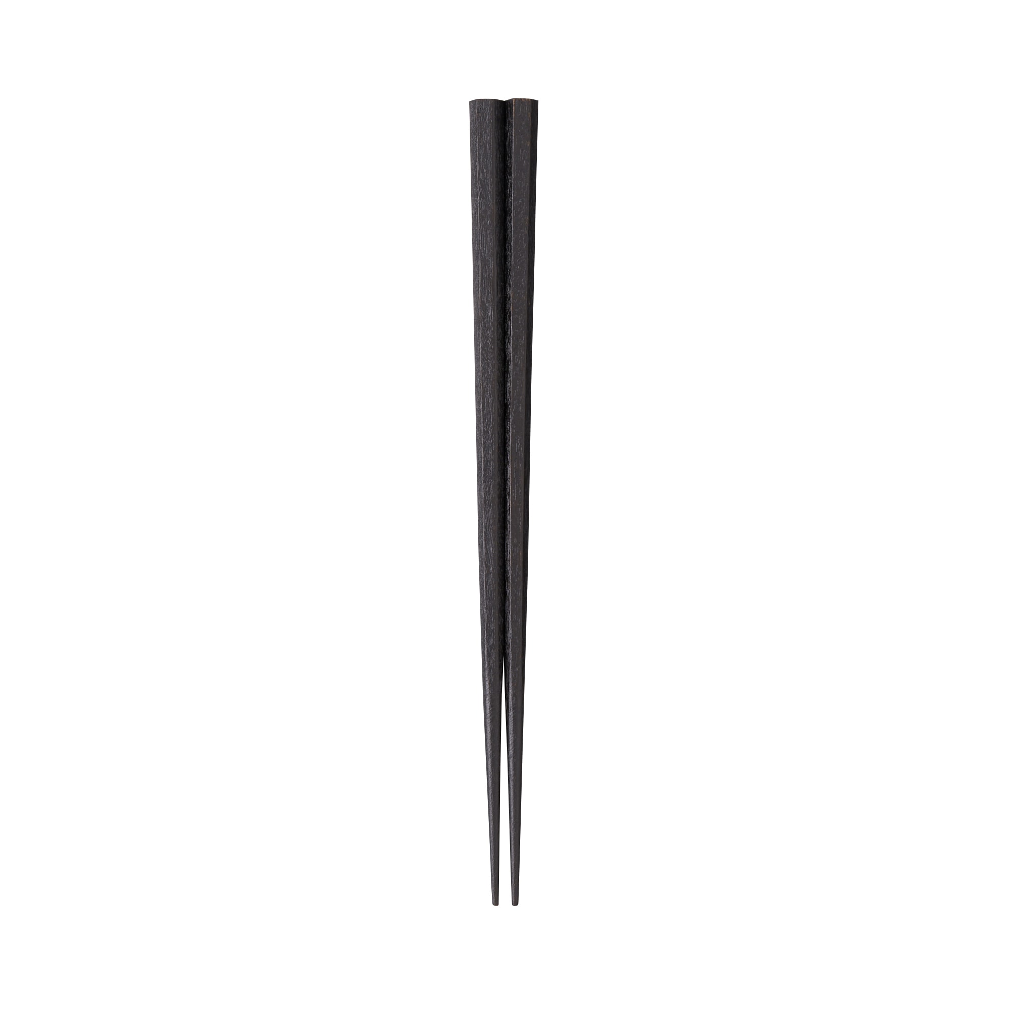 무인양품 일본 주방 커트러리 원목 옻 젓가락 육각 블랙 21cm