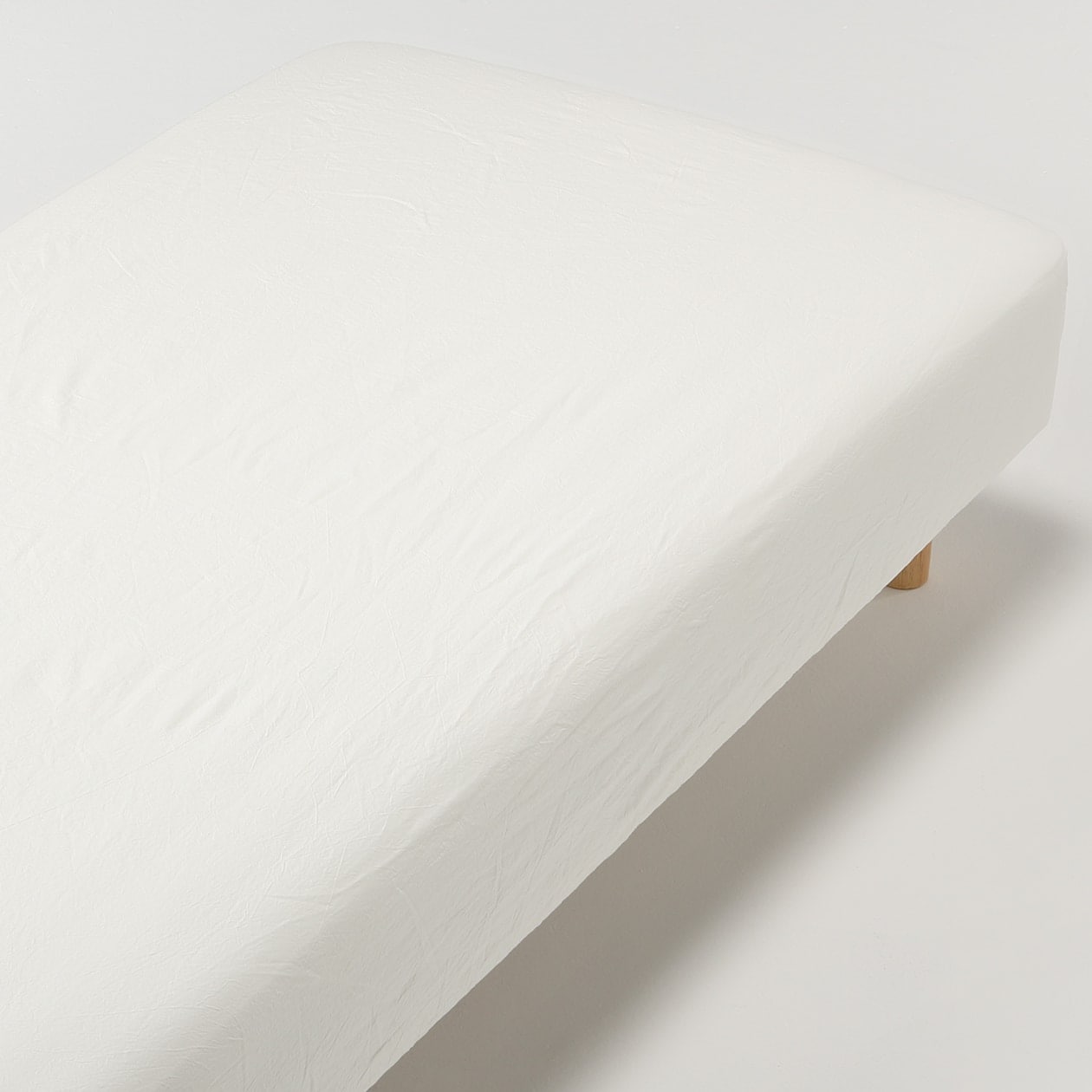 무인양품 일본 침대 시트 오가닉 코튼 화이트 퀸