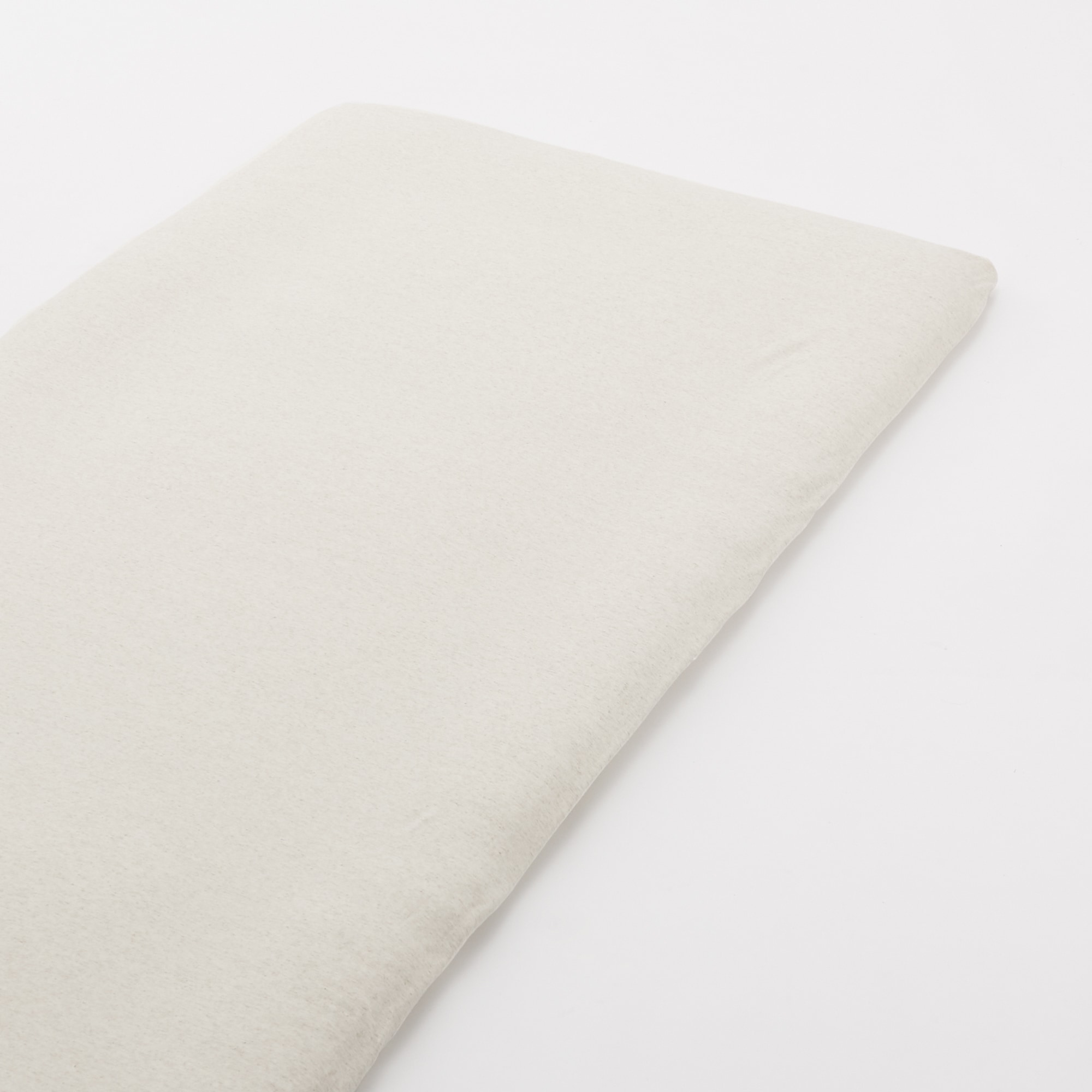 무인양품 일본 침대 패드 커버 오가닉 코튼 스판 라이트 베이지 더블