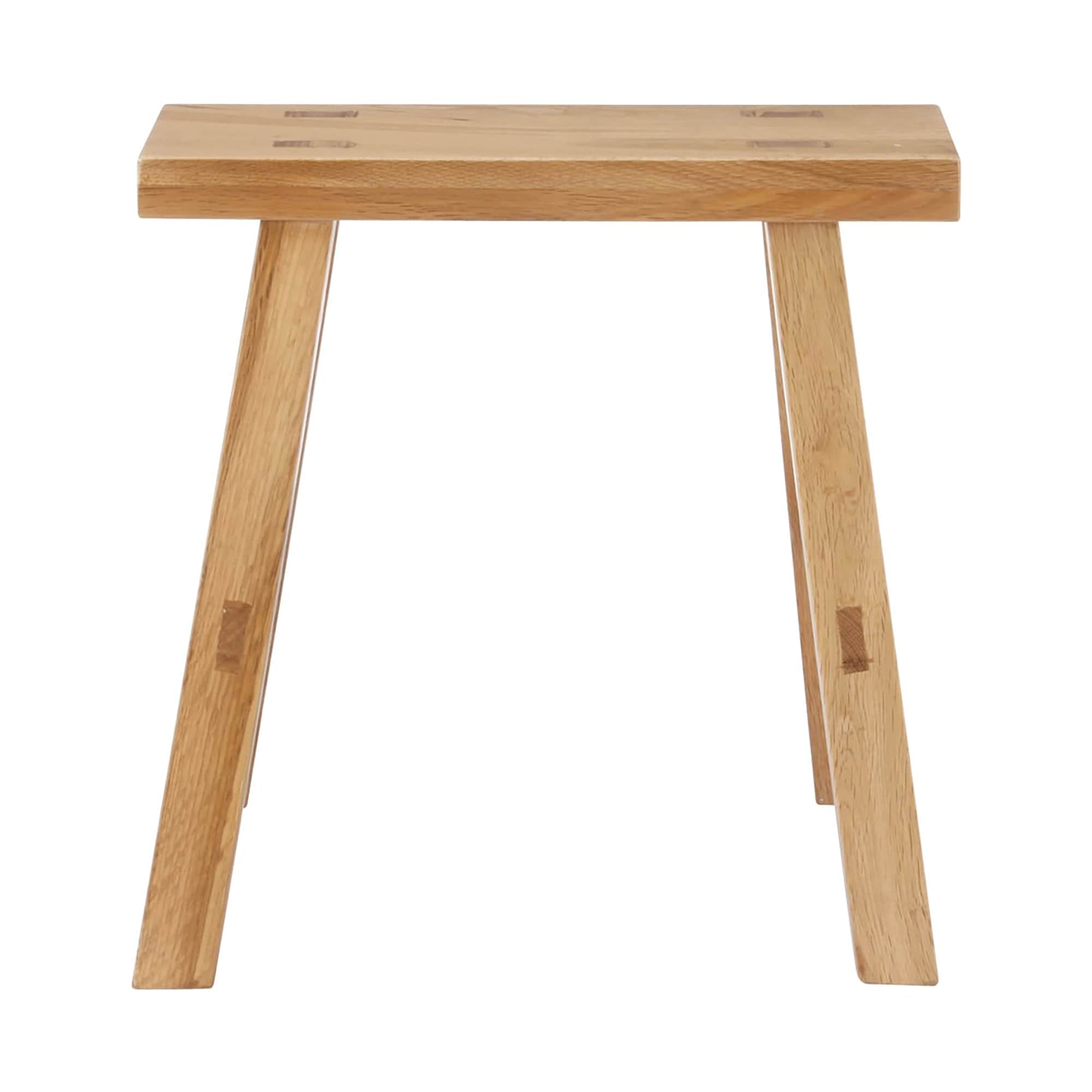 무인양품 일본 원목 사이드 테이블 벤치 의자 오크 S