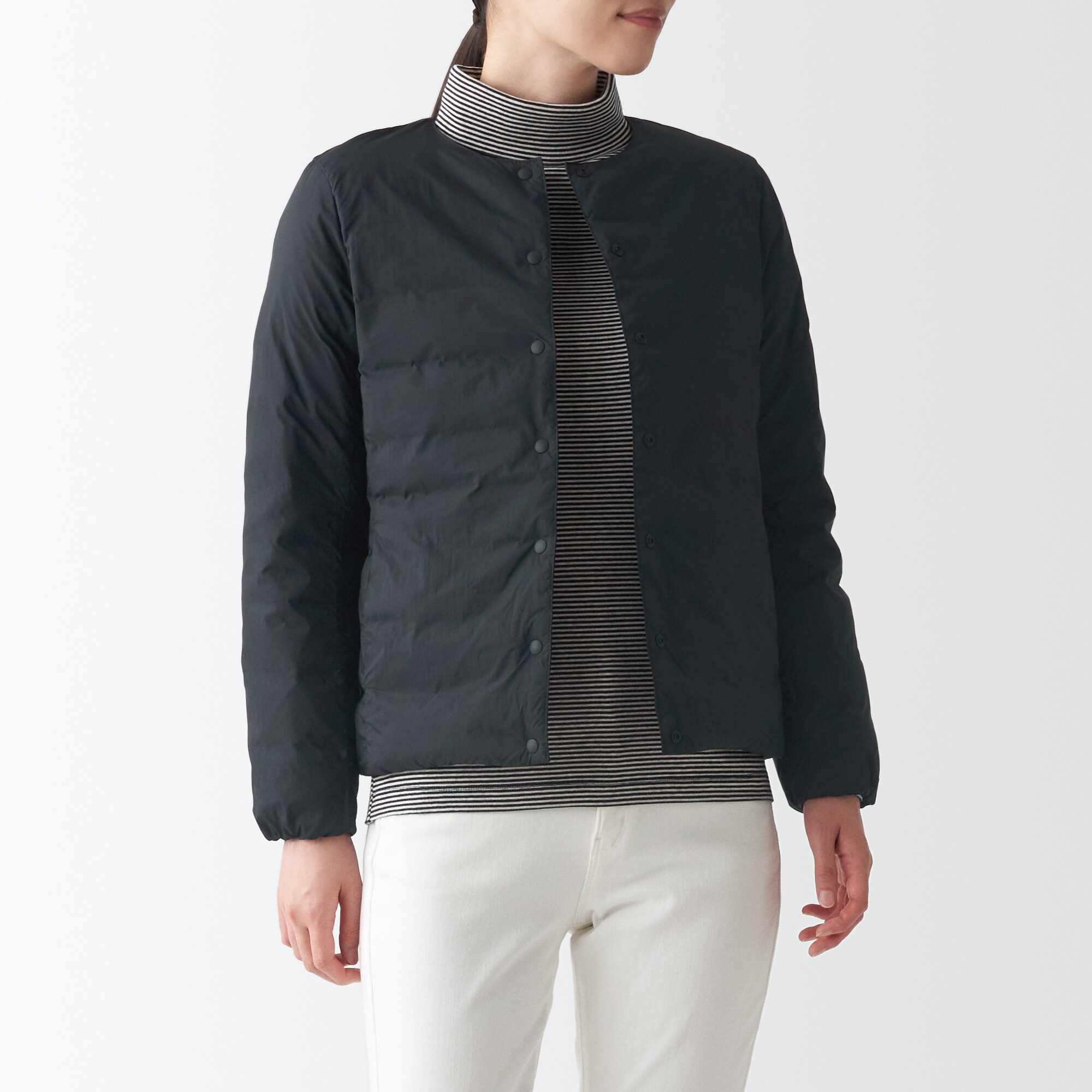 무인양품 일본 패커블 경량 여성 다운 재킷