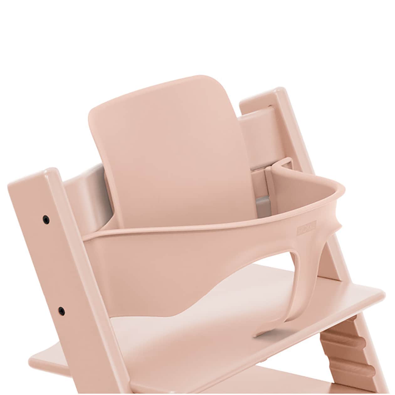 무인양품 일본 유아 식탁 의자 하이체어 등받이 가드 핑크
