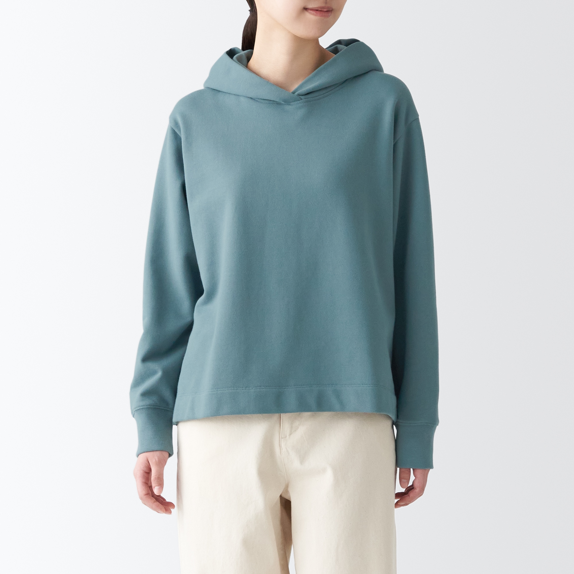 무인양품 일본 스웨터 풀 파커