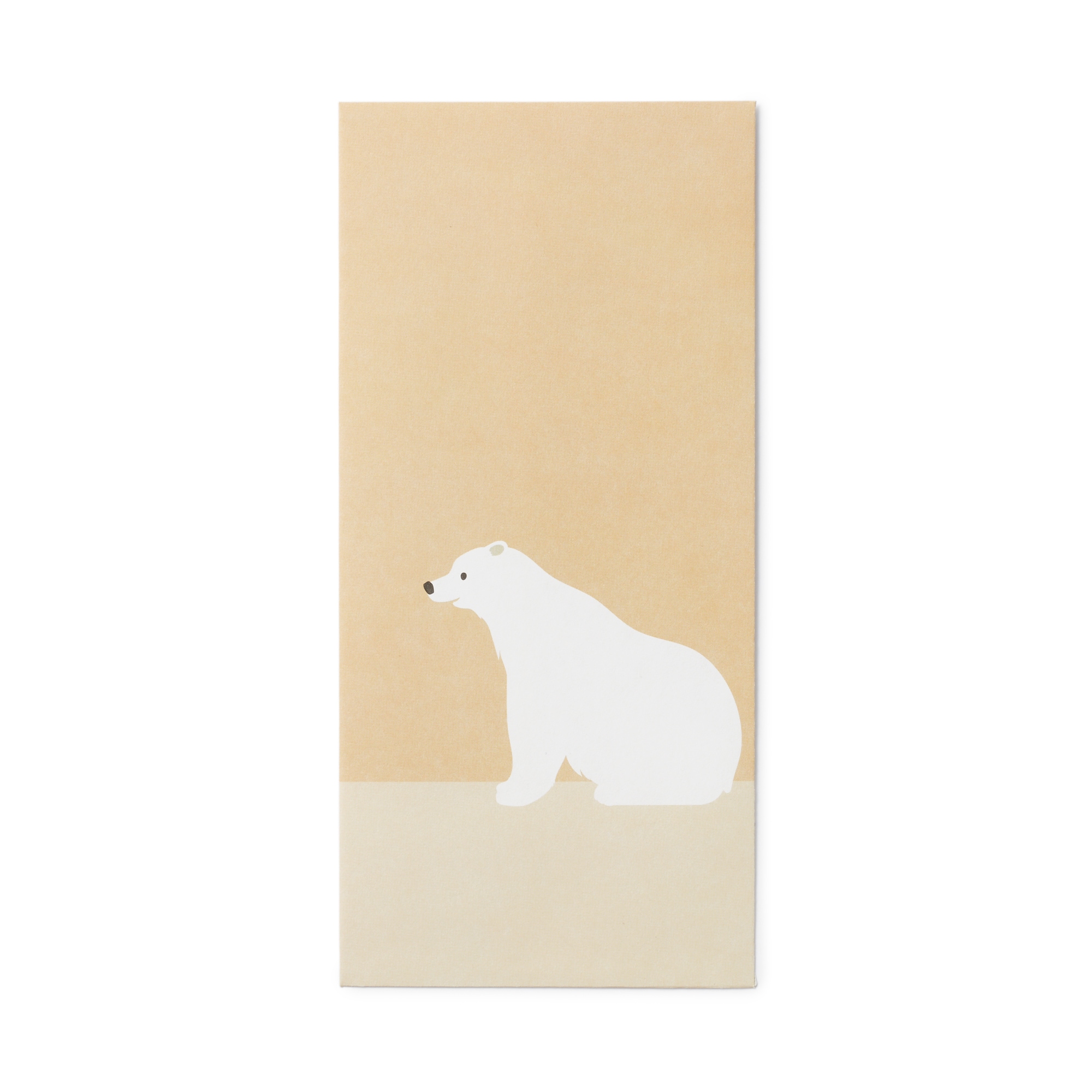 무인양품 일본 대나무 종이 봉투 북극곰