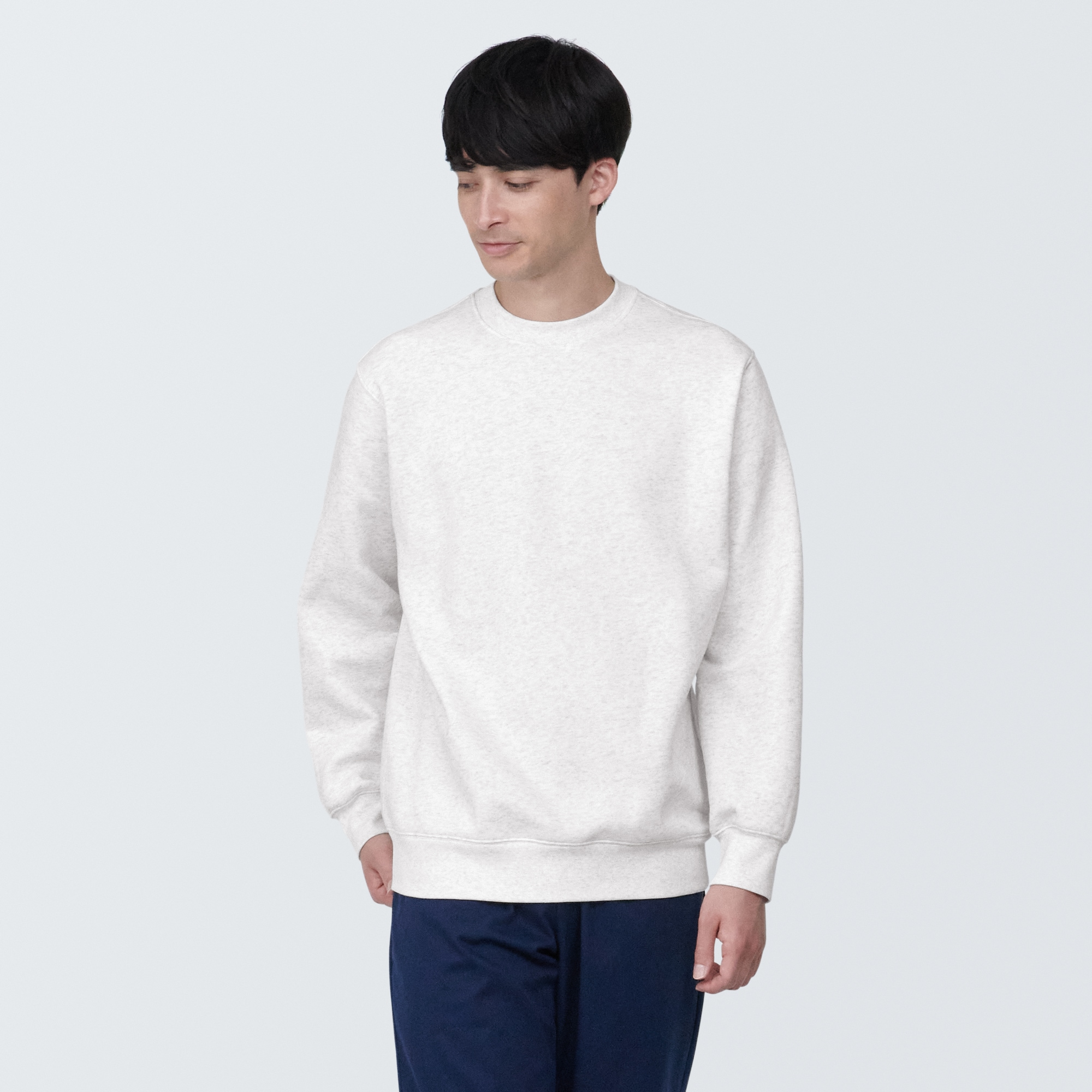 무인양품 일본 신사 스웨터 셔츠