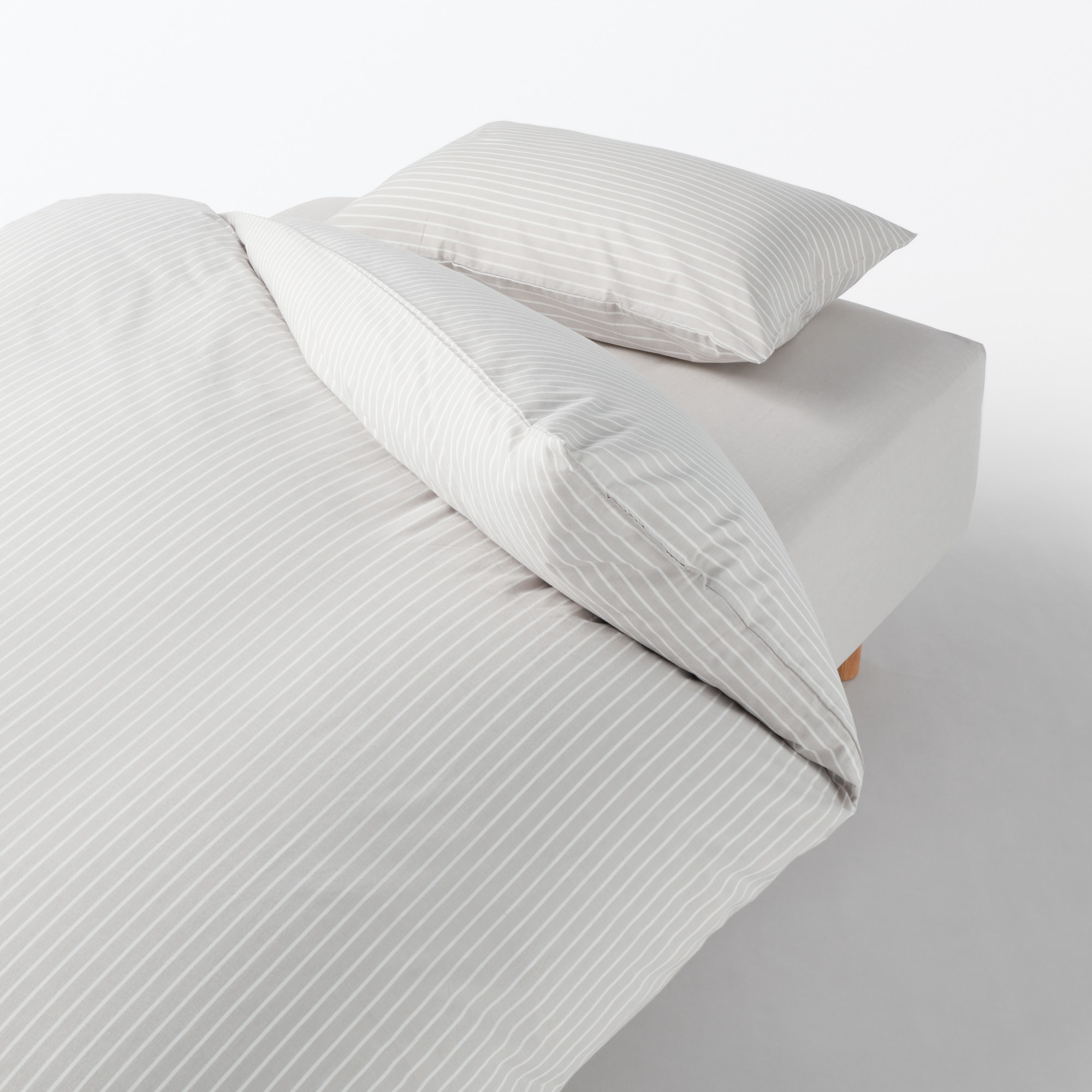 무인양품 일본 마르기 쉬운 침대용 커버 3점세트 S