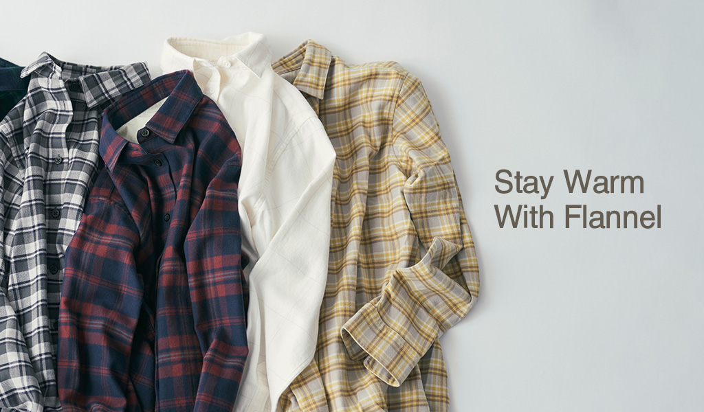 Stay Warm With Flannel