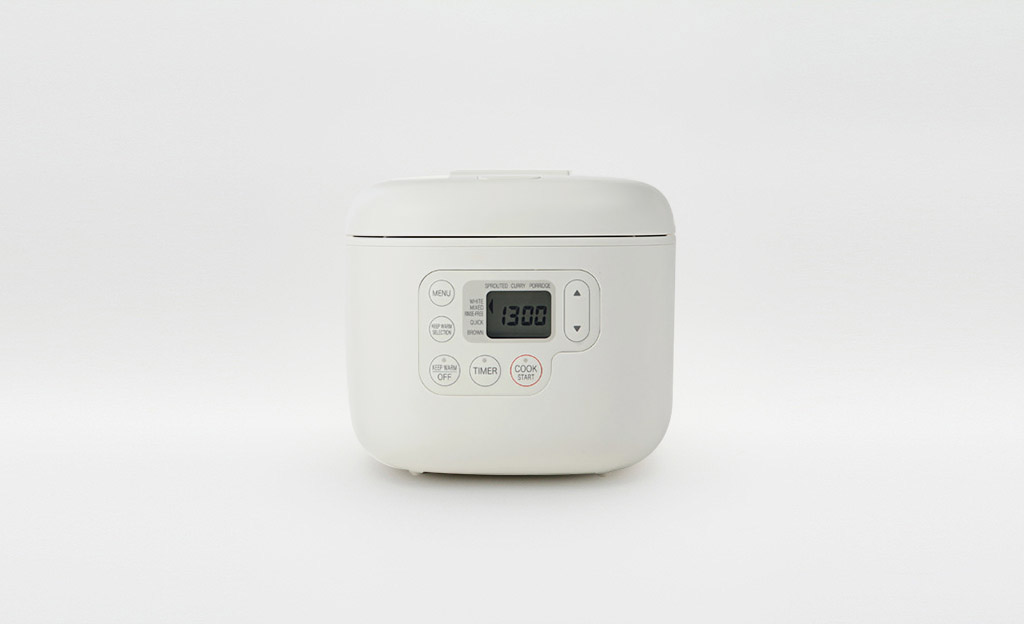 MUJI MJ-RC3A2 3cups Rice Cooker with Place rice paddle Small Kitchen  Appliances