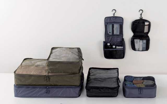 muji travel bag organizer