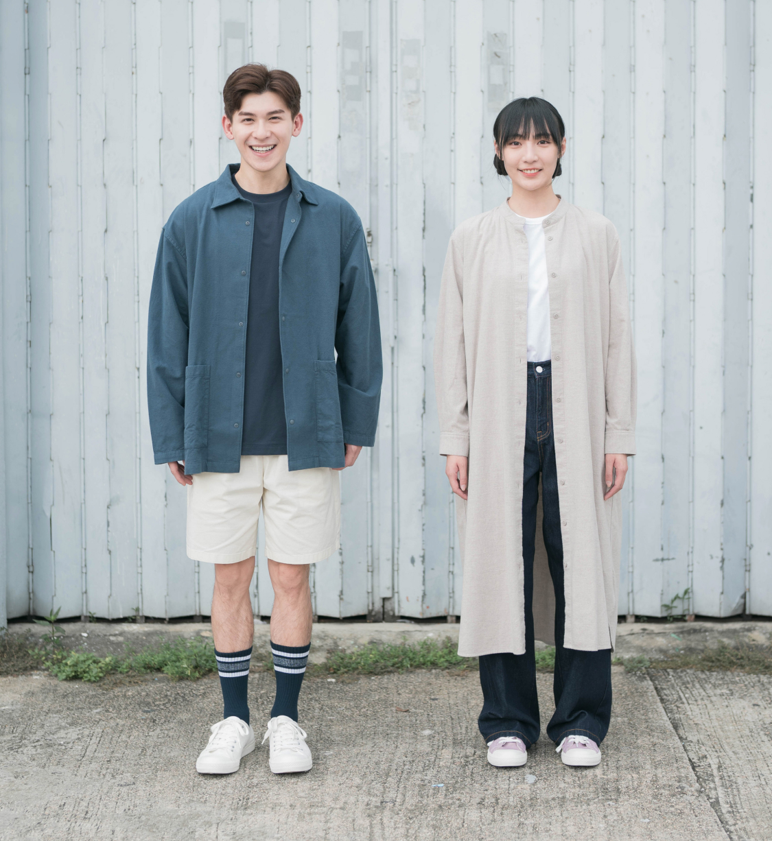 MUJI wear 2023秋冬  法蘭絨織服飾造型特集 