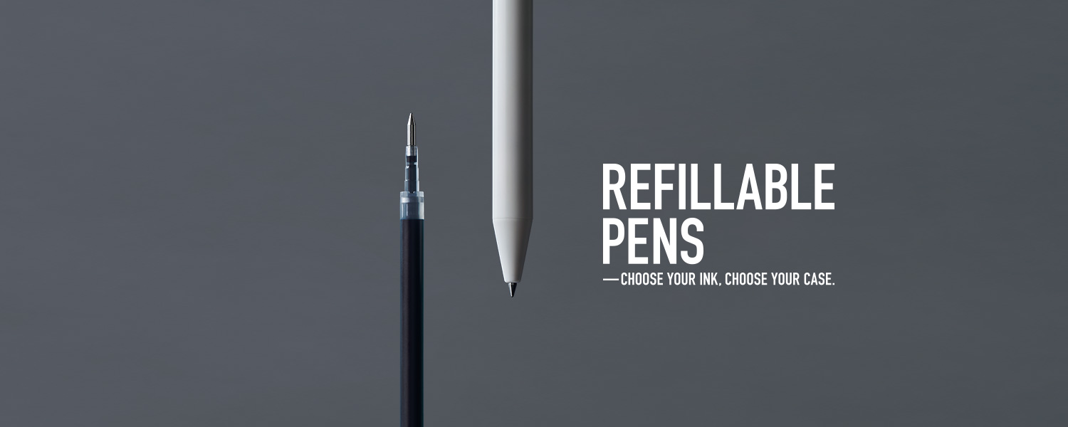 Refillable Pens  MUJI 無印良品