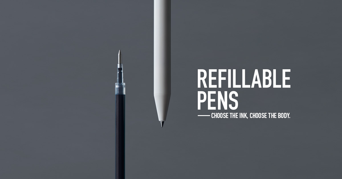 Refillable Pens MUJI 無印良品