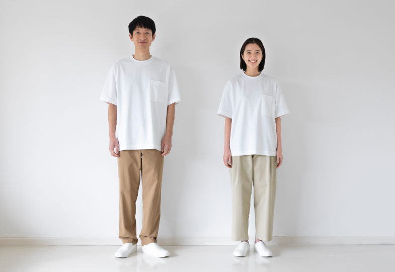 muji oversized t shirt