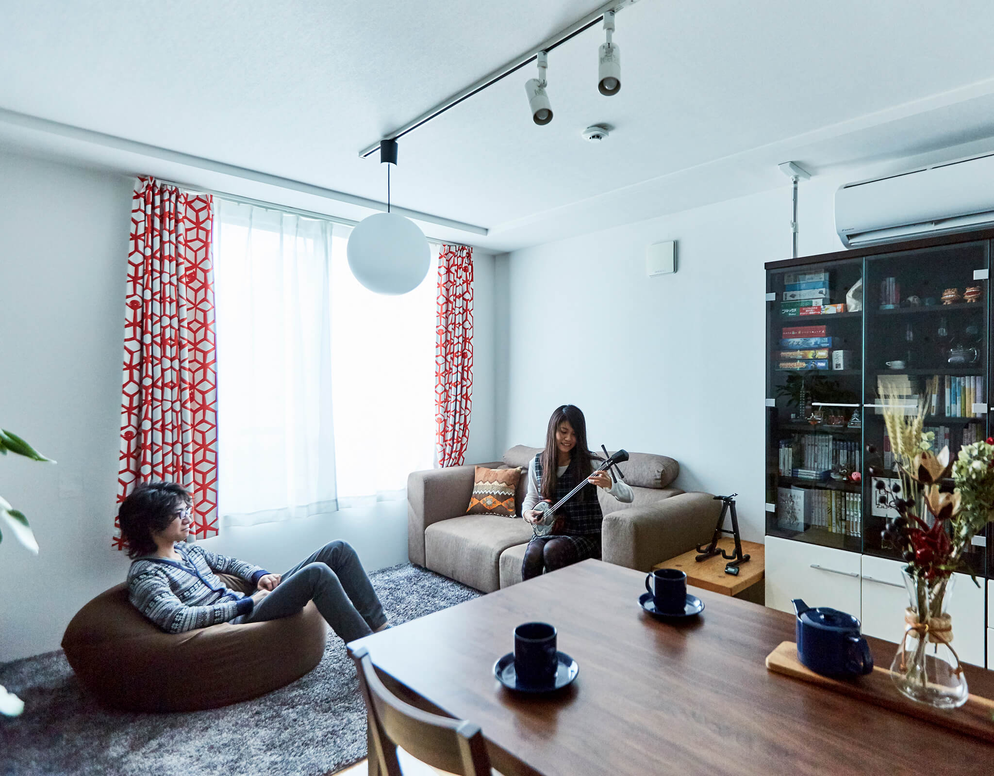 限られた空間で、理想的な家具の配置を実現。 | MUJI SUPPORT 事例集