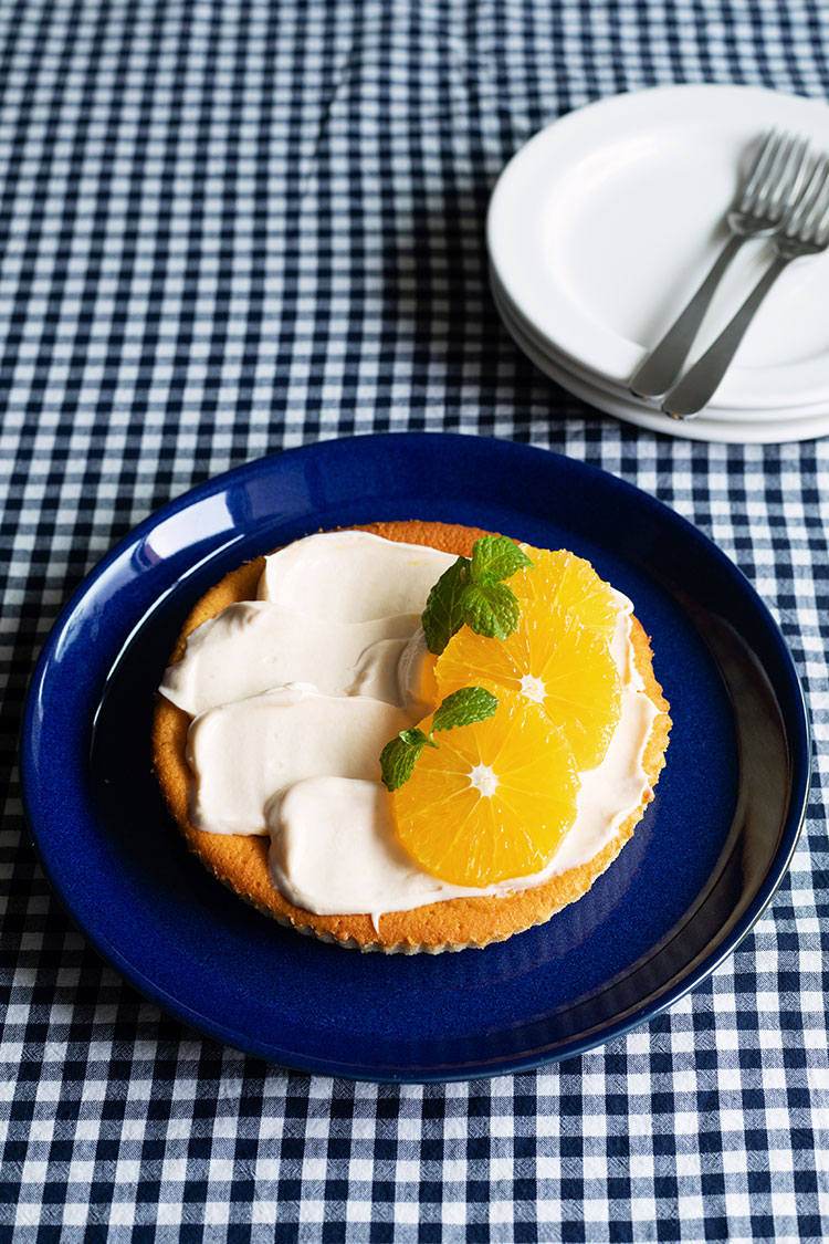 無印良品のアレンジレシピ オレンジレモネードクリームのチーズケーキ Muji無印良品