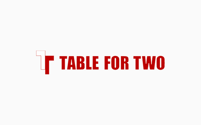 TABLE FOR TWO