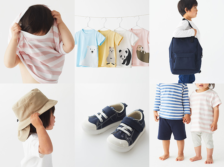 無印良品のこども服・ベビー服。オーガニックコットン素材の服や子育て用品（新生児、ハイハイ期、ベビー・キッズ） ｜ 無印良品