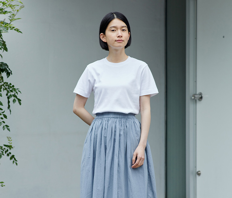 オーガニックコットンのtシャツ 地球にも人にも やさしいものづくり 無印良品