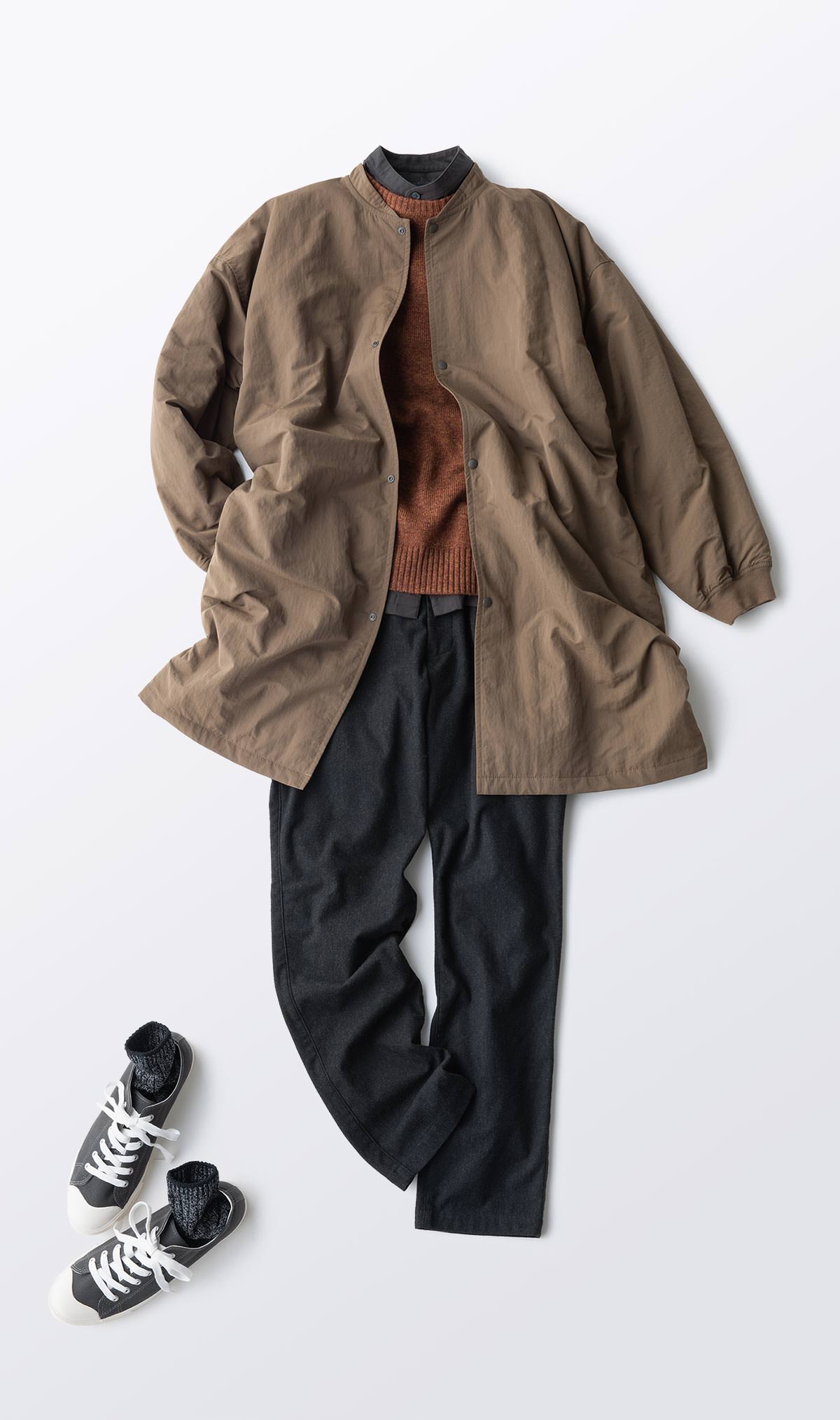 21秋冬コーディネート Autumn Winter Outfit Muji 無印良品