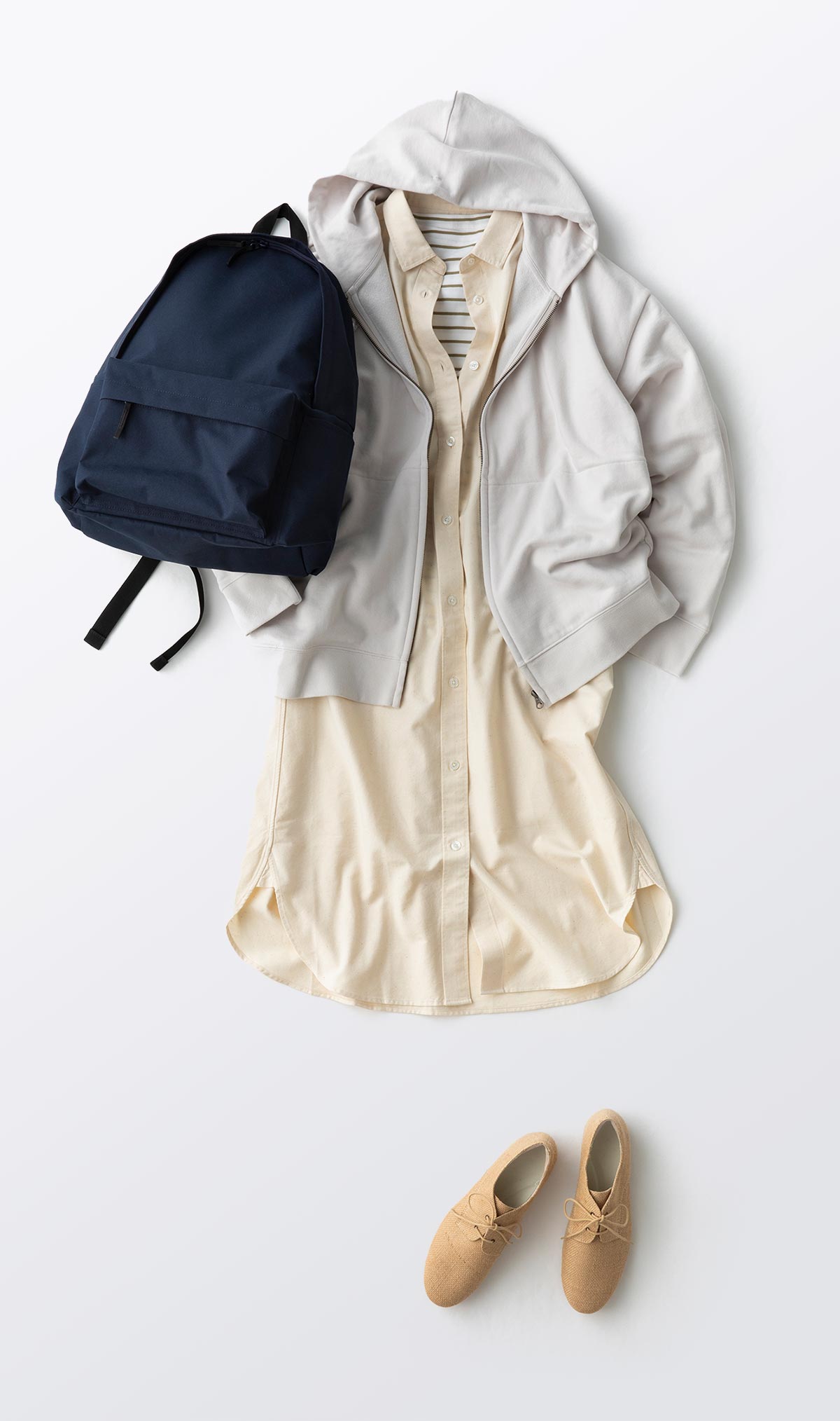 21春夏コーディネート Spring Summer Outfit Muji 無印良品