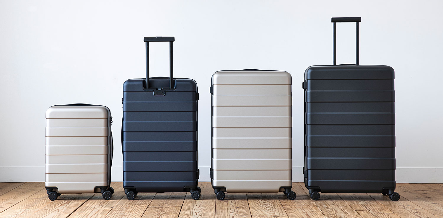 Suitcases with Continuous Improvement MUJI