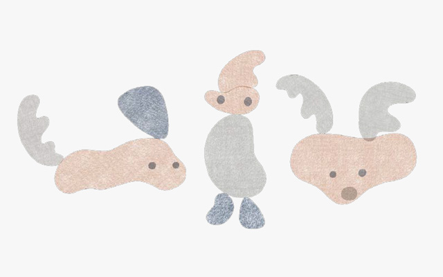 自由に貼れるフェルトピース