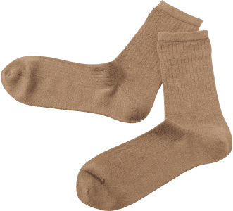 寒さに合わせて組み合わせられる靴下