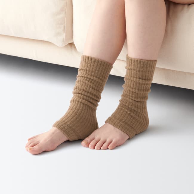 レッグウォーマーのみの着用イメージ