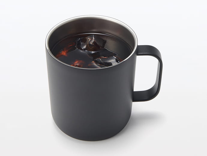 目盛り付き 保温保冷 蓋付きマグカップ 400mL