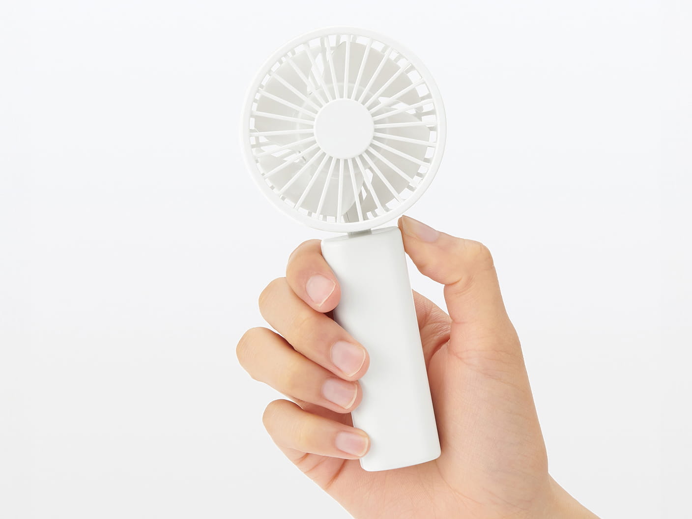 充電式コンパクトハンディファンの商品画像