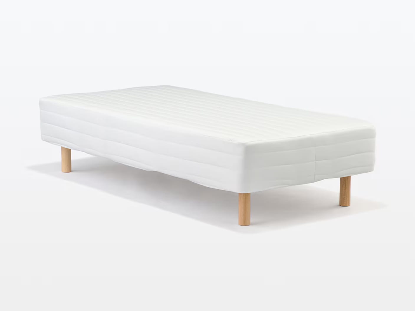 脚付マットレス　ポケットコイル　（洗えるカバー　組み立て仕様）シングルの商品画像