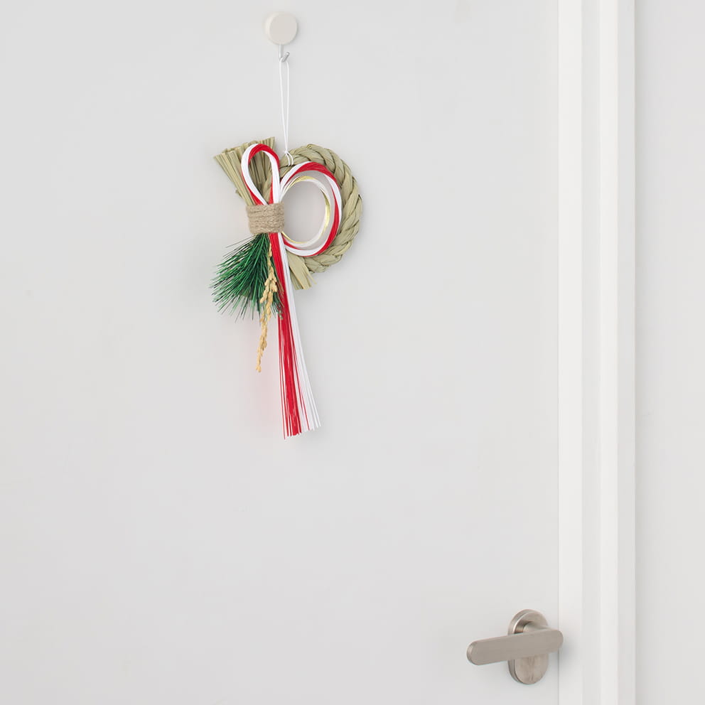 お正月飾り　輪飾り・ふたば結びの商品画像