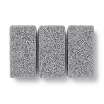 ウレタンフォーム三層スポンジ／グレー　３個入の画像
