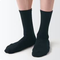 紳士　足なり直角　足首に沿う　ビジネス靴下の画像