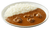 素材を生かしたカレー　バターチキンの画像
