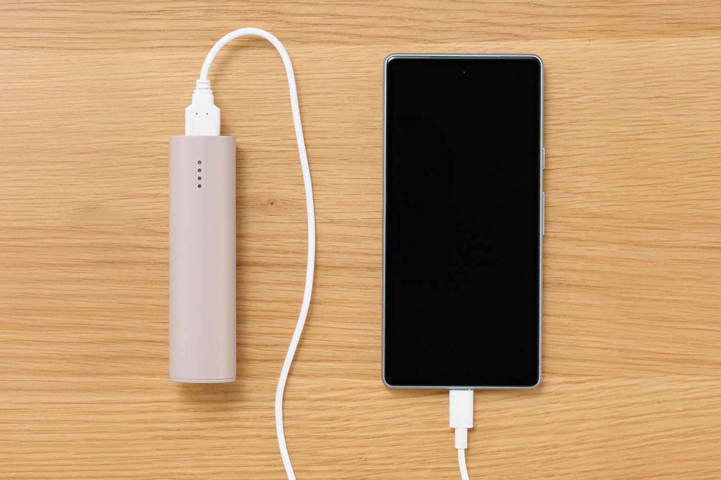 角度が変えられる充電式ハンディファンのイメージ