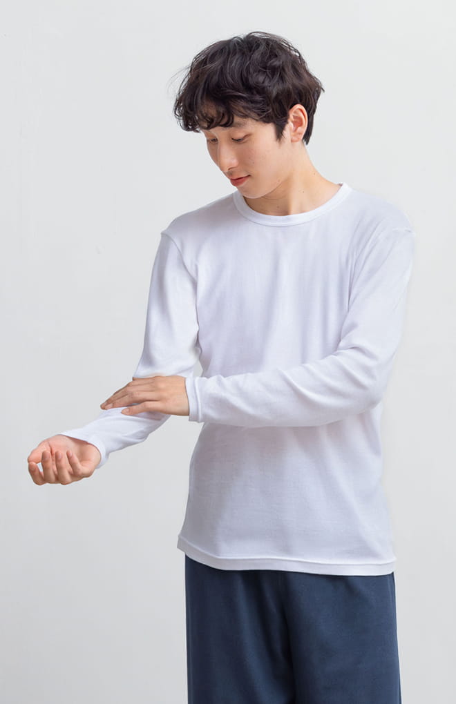 あったか綿の着用画像