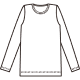 クルーネック長袖Tシャツ アイコン