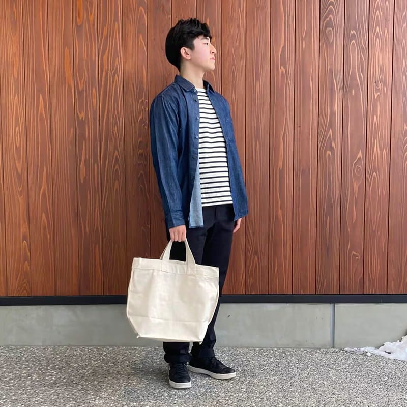紳士　ストレッチチノスリムパンツのスタッフスナップ2