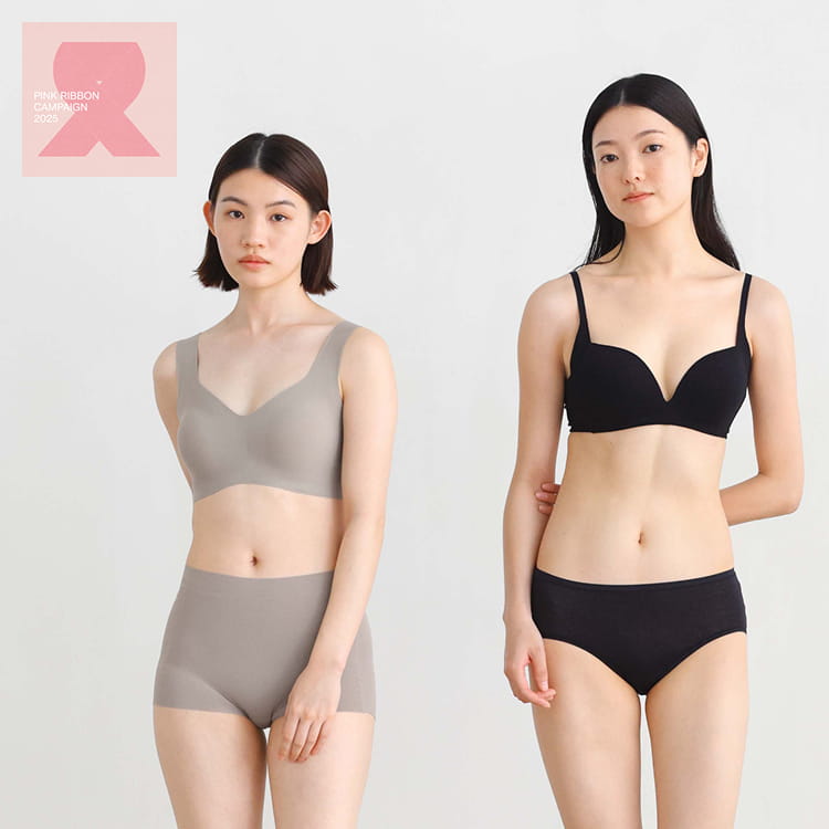 婦人下着 肌にも、心にも、気持ちよくよりそいたい。