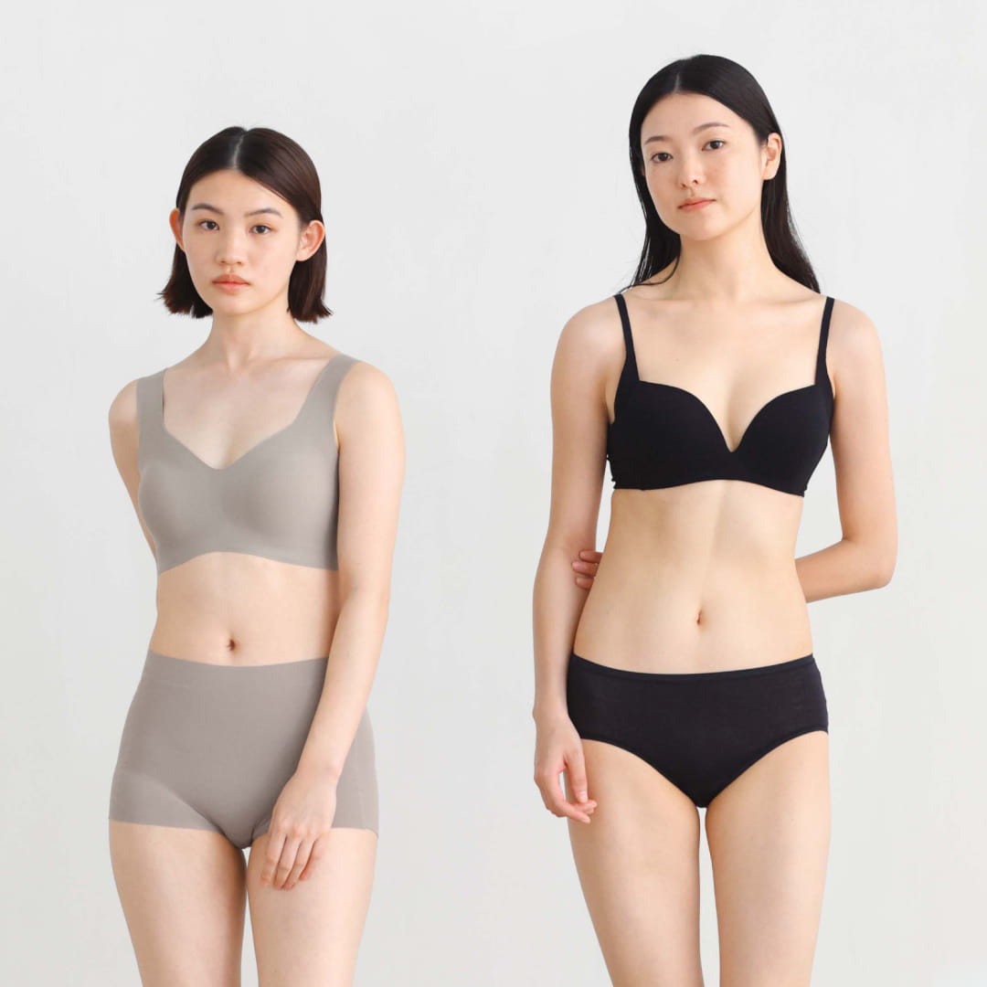 無印良品　吸水サニタリーショーツ　M ベージュ4枚 ひびきにくい吸水サニタリーショーツ | 無印良品