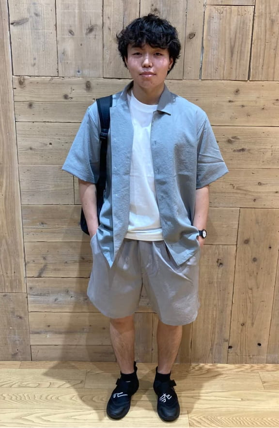 婦人　風を通す　ストレッチサッカーイージーテーパードパンツのイメージ
