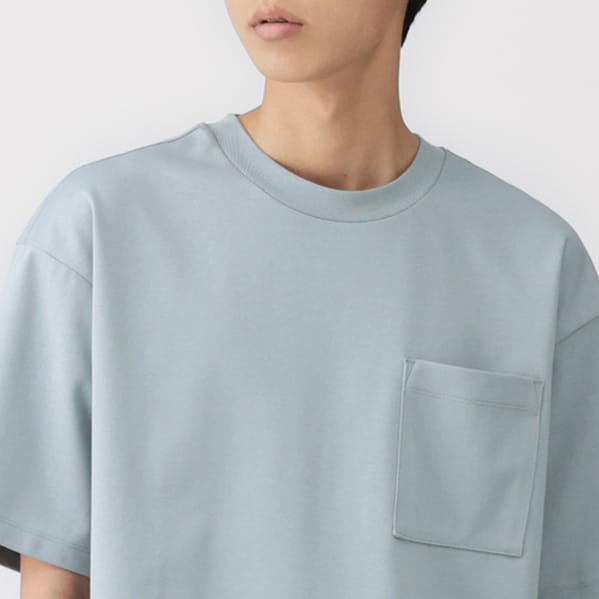 紳士　涼感ＵＶカットワイド半袖Ｔシャツの拡大イメージ
