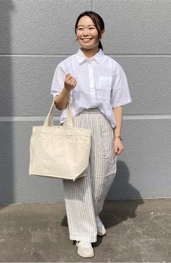 婦人　涼感　半袖シャツのイメージ