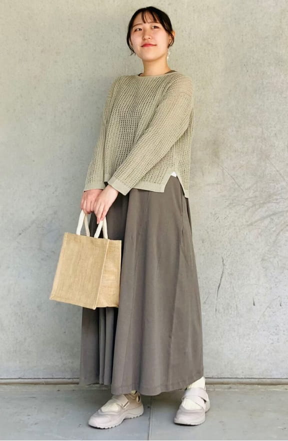 婦人　涼感ＵＶカットスリーブレスワンピースのイメージ