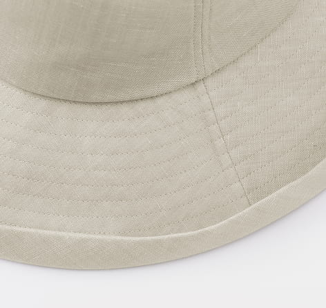 ＵＶカットリヨセルリネンキャペリンの商品画像