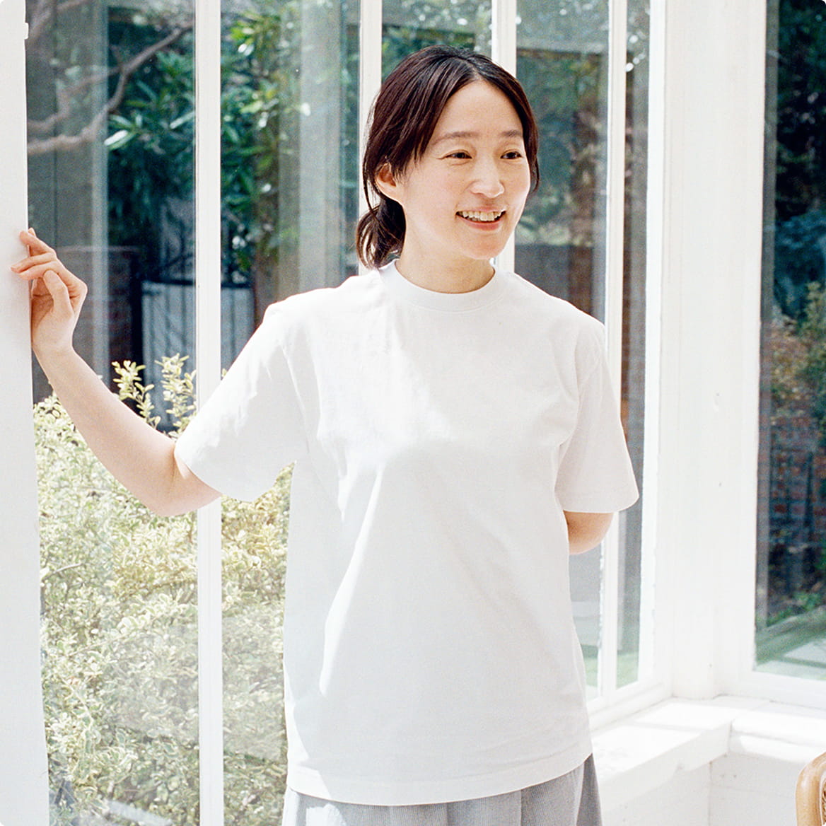 洗いなおした服のモデル画像