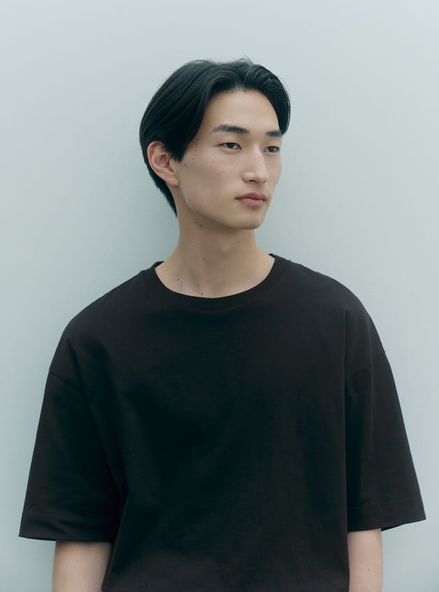 和歌山で編み立てた 天竺クルーネック半袖Ｔシャツ （婦人・紳士） 1枚目